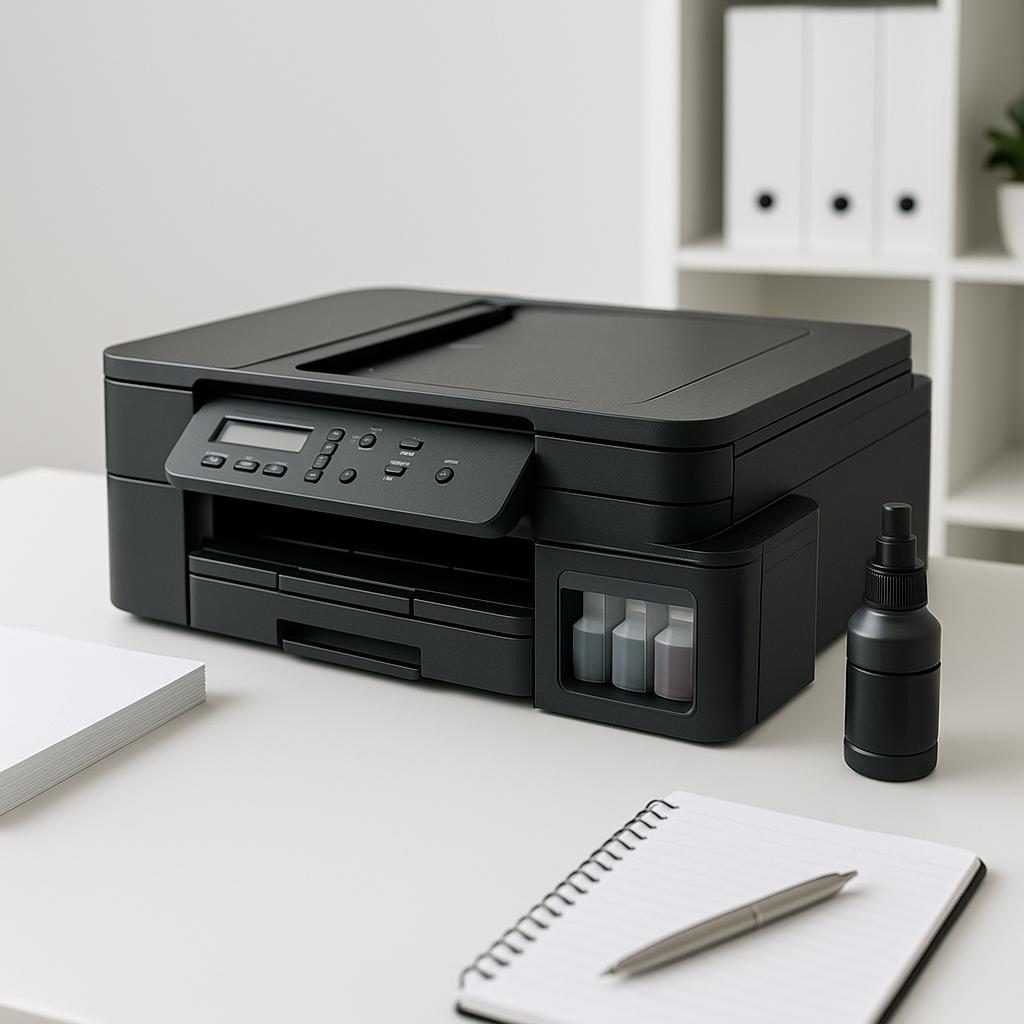 jak wyłączyć drukarkę dcp t426w?