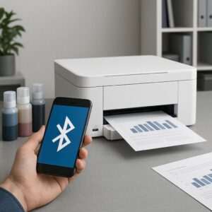 czy epson może drukować przez bluetooth?