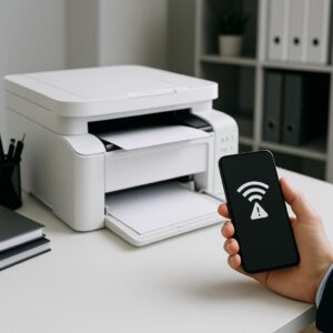 dlaczego mój telefon nie łączy się już z drukarką?