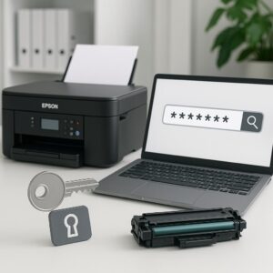 gdzie znajdę hasło do drukarki epson?