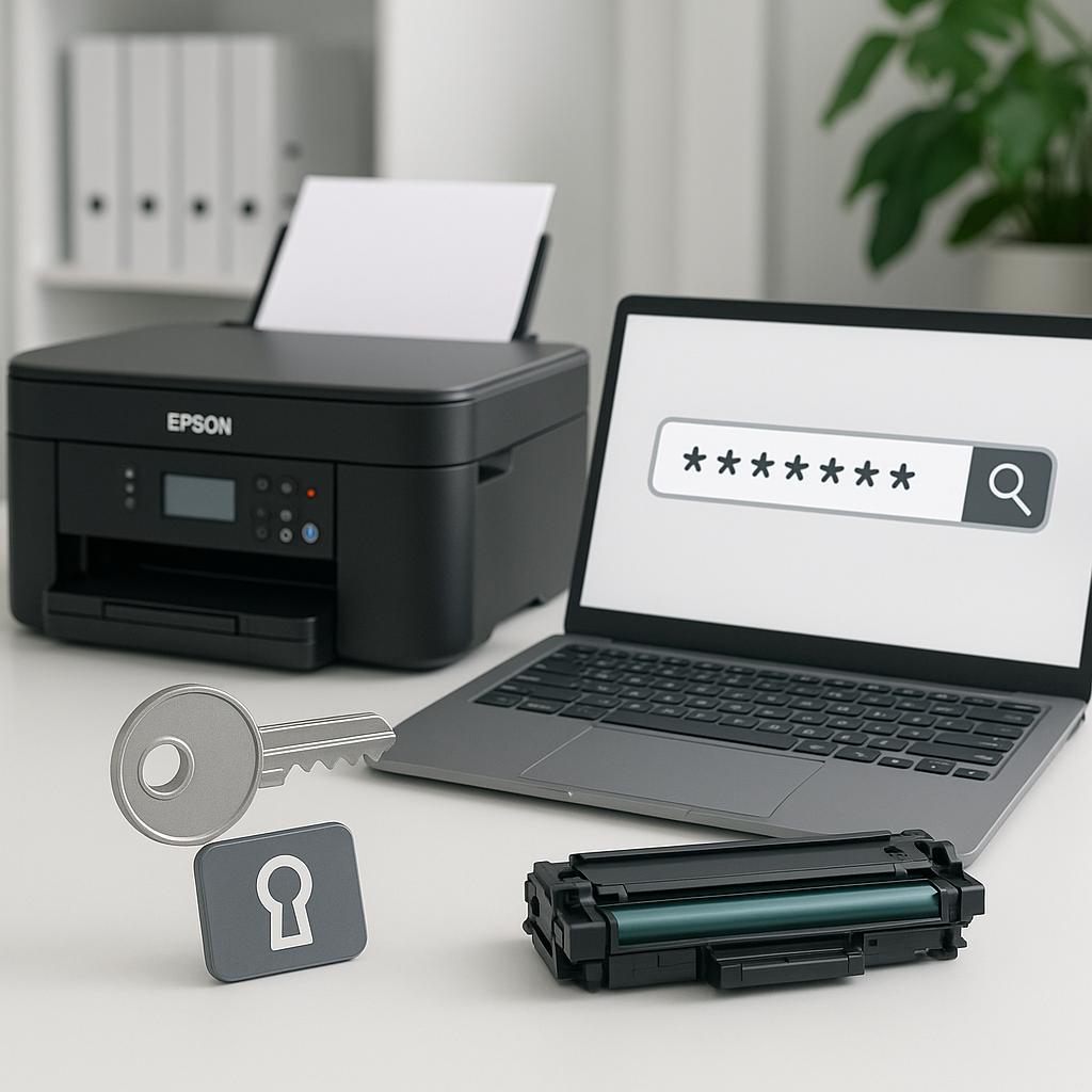 gdzie znajdę hasło do drukarki epson?