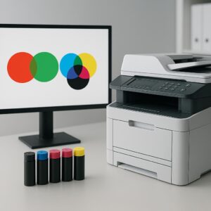 how to change settings from rgb to cmyk?
