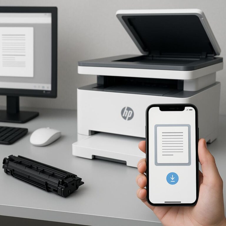 jak pobrać aplikację hp scan?