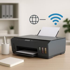 jak połączyć hp smart tank z internetem?