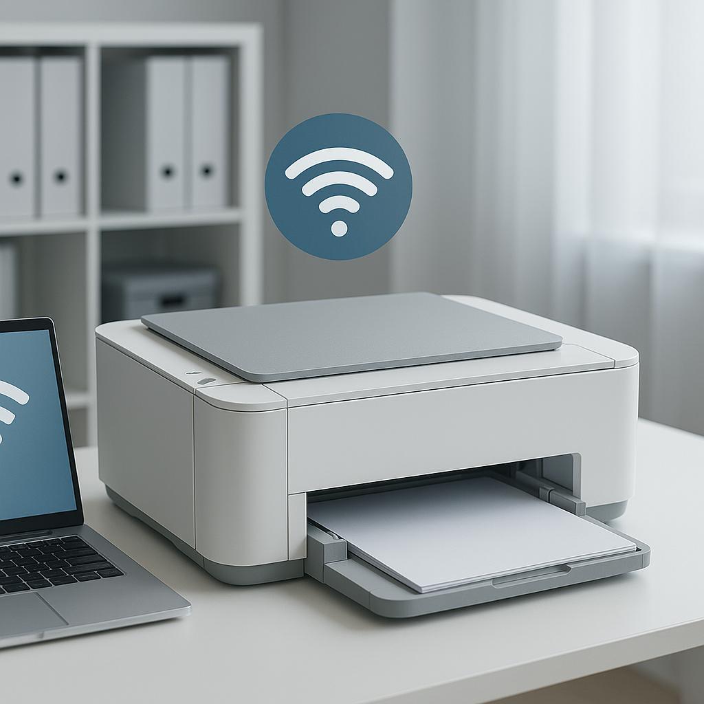 jak sprawdzić czy drukarka jest podłączona do sieci wi-fi?
