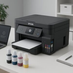 jak uruchomić czyszczenie zaawansowane w drukarce epson?