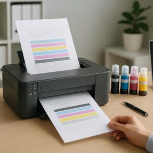 jak wykonać test dysz epson?