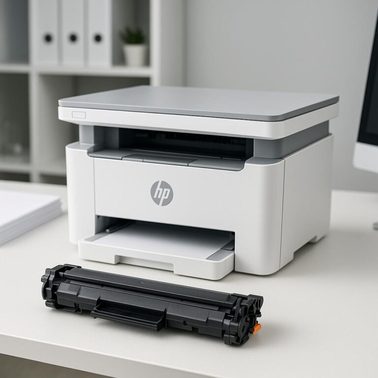 jaki jest toner startowy do drukarki hp laserjet m140w?